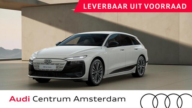 Audi A6 Avant e-tron Advanced edition performance 100 kWh adaptive cruise control, omgevingscamera's, keyless entry, winterpakket, optiek zwart glanzend, leder interieur
