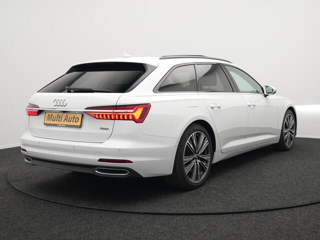 Audi A6 Avant 50 TFSI e quattro S edition Plug in Hybrid PHEV | Panodak | Carplay | Adaptief Cruise | Lederen Stoelen met Memory | Dode Hoek | Stoelverwarming | Daadloosladen |