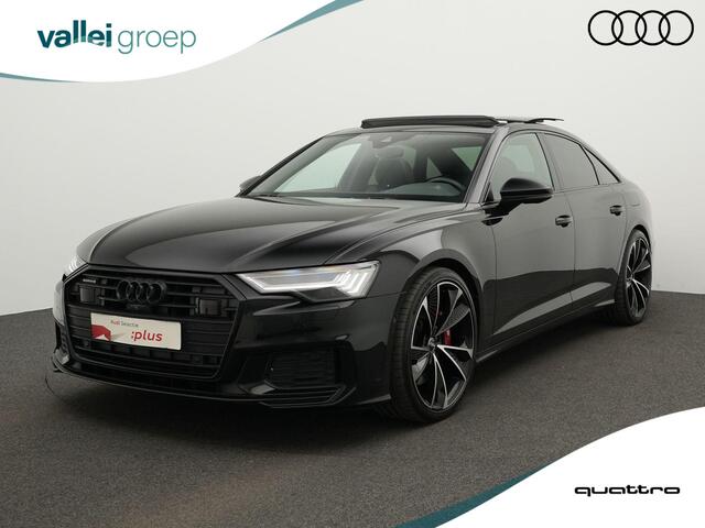 Audi A6 Limousine Competition 55 TFSI e 367 pk S- tronic quattro | Pano | Trekhaak | Standkachel | Leder | Maxton Design Diffuser | 21 inch