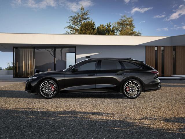 Audi A6 Avant E-Hybrid Quattro S Edition Competition, 21", pano, luchtv., tr.haak, OLED, B&O, luchtv., leder, carbon, 360 camera, memory, stl.ventilatie, HUD, privacy