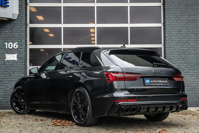 Audi A6 Avant 55 TFSI E 367PK, S6/Sport, ACC, Pano, B&O, 360* Camera, Memory, Hulppakket Stad/Tour, Matrix, Standkachel, Trekhaak, 19'