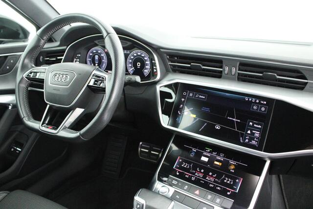 Audi A6 Limousine 50 TFSI e 299pk quattro S-Line Trekhaak Stoelverwarming ACC Navigatie Virtual Cockpit
