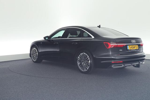 Audi A6 Limousine 50 TFSI e 299pk quattro S-Line Trekhaak Stoelverwarming ACC Navigatie Virtual Cockpit