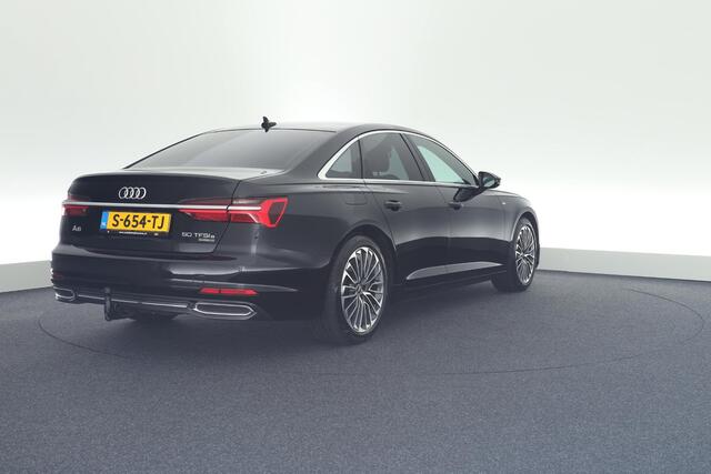 Audi A6 Limousine 50 TFSI e 299pk quattro S-Line Trekhaak Stoelverwarming ACC Navigatie Virtual Cockpit