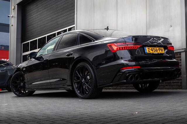 Audi A6 Limousine 55 TFSI V6 340 pk Quattro S-Line /Lucht-Vering/ Head-Up/ Keyless/ 360-Camera/ Soft-Close/ B&O-Sound/ Achteras-Sturing/ Matrix-Led/ 21'' LMV