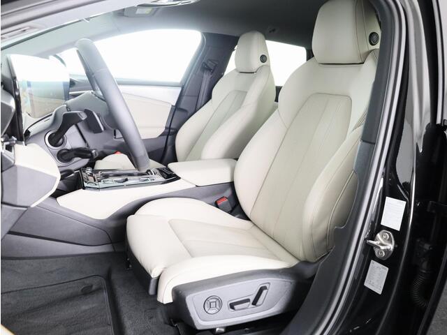 Audi A6 Avant e-tron S edition performance 100 kWh 367pk | Adaptieve cruise controle | Stoelventilatie | Pack Tech Pro | Beige Leder