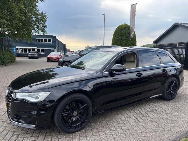 Audi A6 3.0 TDI 2016 Zwart Panoramadak Automaat