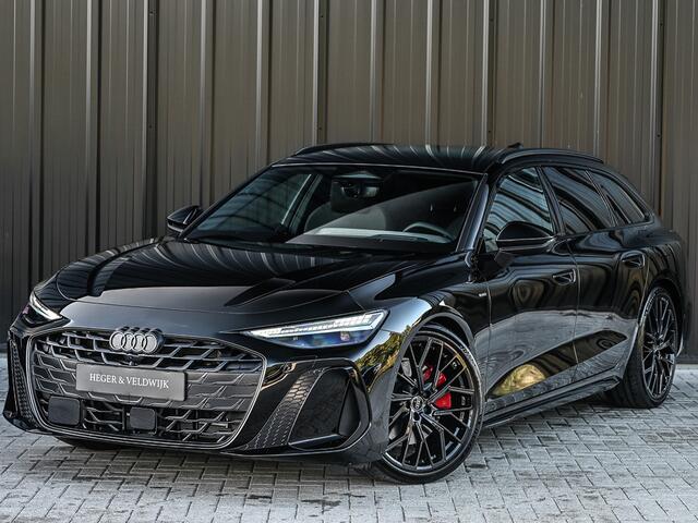 Audi A6 Avant 2.0 e-HYBRID QUATTRO S EDITION 299PK | S-SEATS | LUCHTVERING | PANORAMADAK | 360 CAMERA | EDITION ONE | B&O SOUND | HEAD-UP | 4-WHEEL STEERING | 4-ZONE CLIMATE | TECH PACK PLUS | AMBIANCE INTERIEUR | TREKHAAK | MEMORY SEATS | MMI PASSAGIERS DISPLAY 