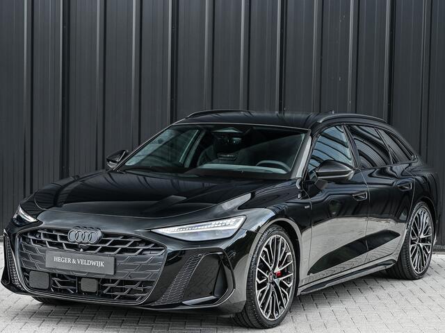 Audi A6 Avant 2.0 E-HYBRID QUATTRO S EDITION COMPETITION 270KW | PERFORMANCE S-SEATS | MIDNIGHT GREEN METALLIC | 3X S-LINE | ALCANTARA | HEAD-UP | VIRTUAL COCKPIT | 360 CAMERA | VIERWIELBESTURING | MASSAGE | B&O SOUND SYSTEM | ADAPTIVE CRUISE | PANORAMADAK | EL. 