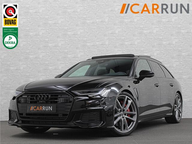 Audi A6 Avant 55 TFSI V6 340PK S-Line | Luchtvering | ACC | B&O | Panorama | 360 Camera | Matrix-LED | Trekhaak | RS-Leder | Standkachel | 4-Zone Clima | 21'' | Stoelverwarming V+A | Carplay | Lane & Side Assist | Virtual-Cockpit | Draadloos Laden |