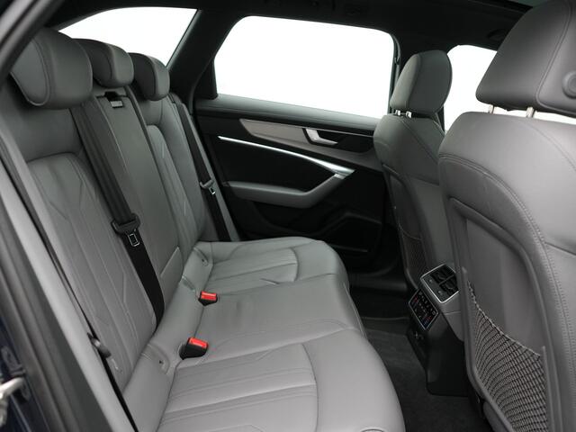Audi A6 Avant 50 TFSI e quattro S Line Plug In Hybrid 300pk PHEV | Trekhaak Af Fabriek | Panodak | Head Up | Bang & Olufsen | Lederen Sportstoelen Verwarmd | Adaptive Cruise | Apple Carplay | Camera | Blis | Navigatie | Virtual | DAB | JGS-28-R