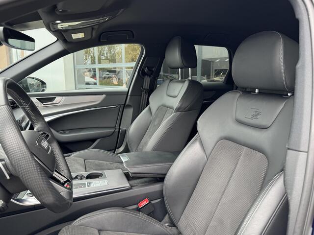 Audi A6 Avant 55 TFSi e 367 Pk quattro S-Line Competition | LED | Carplay | Adaptive Cruise | Stoel Verwarming | Elektrische Achterklep | Camera | Parkeersensoren | 20 Inch | 77.662 Km!