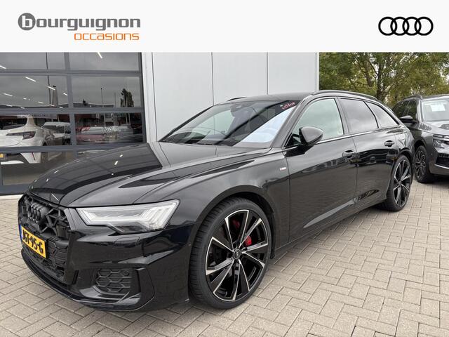 Audi A6 Avant 55 TFSi e 367 Pk quattro S-Line Competition Automaat | 360° Camera | Trekhaak | Panoramadak | Carplay | Full LED | Head Up | Stoel Verwarming | 21 Inch | 15.354 Km!!