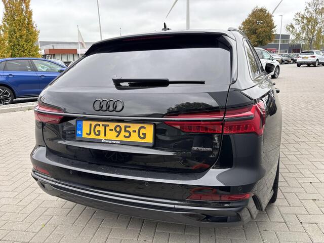 Audi A6 Avant 55 TFSi e 367 Pk quattro S-Line Competition Automaat | 360° Camera | Trekhaak | Panoramadak | Carplay | Full LED | Head Up | Stoel Verwarming | 21 Inch | 15.354 Km!!