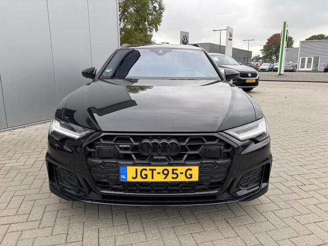 Audi A6 Avant 55 TFSi e 367 Pk quattro S-Line Competition Automaat | 360° Camera | Trekhaak | Panoramadak | Carplay | Full LED | Head Up | Stoel Verwarming | 21 Inch | 15.354 Km!!