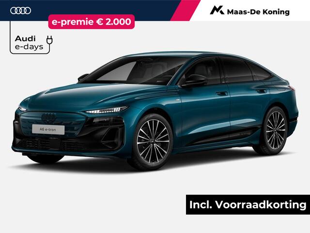 Audi A6 Sportback e-tron S edition 286PK · Privacy glas · Opberg en bagagereuimtepakket · Sportstoel leder/dinamic zwart
