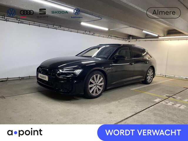 Audi A6 Avant 50 TFSI e quattro S edition Competition 299 pk S-tronic | Verlengde garantie | Navigatie | Panoramadak | Trekhaak (wegklapbaar) | B&O Soundsystem | Stoelverwarming v/a |