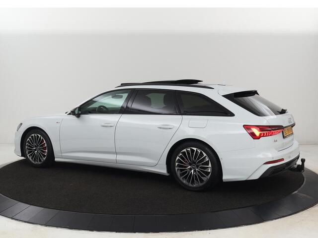Audi A6 55 TFSI e quattro Competition | Panoramadak | Trekhaak | Leder | Stoelverwarming | Memory | Adaptive cruise | Carplay | Sfeerverlichting | Navigatie | Virtual Cockpit | Matrix LED | PHEV | Plug In