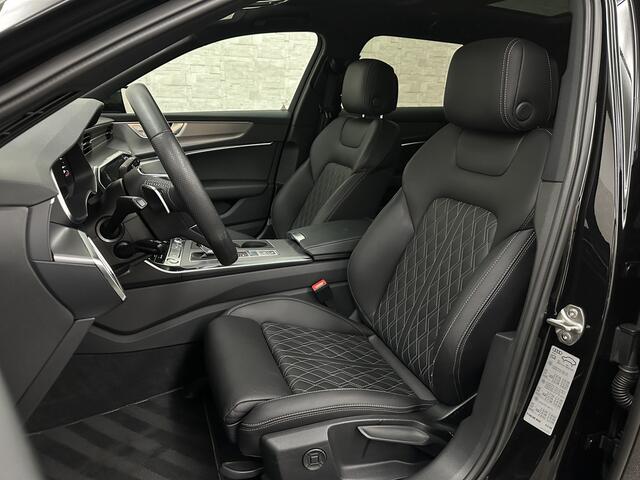 Audi A6 Avant 3.0 V6 340PK S-Line | Luchtvering | ACC | B&O | Panorama | 360 Camera | Matrix-LED | Trekhaak | RS-Leder | Standkachel | 4-Zone Clima | 21'' | Stoelverwarming V+A | Carplay | Lane & Side Assist | Virtual-Cockpit | Draadloos Laden.