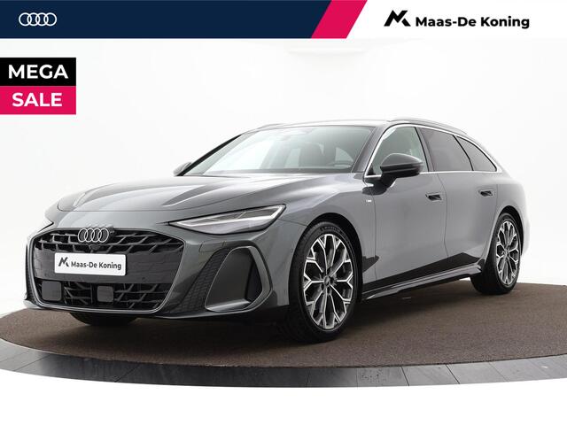 Audi A6 Avant 40 TFSI Advanced edition 204 PK · 20" LM Velgen · S-sportonderstel · Tech plus · Sportstoelen zwart leder · Elektrisch instelbare voorstoelen · MEGA Sale