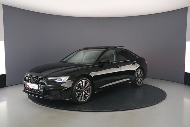 Audi A6 Limousine 55 TFSI e quattro Pro Line S Competition | Pano | B&O | Adapt. Cruise | Trekhaak | Ambient light | 360 Camera | S-Line | Optiek Zwart |