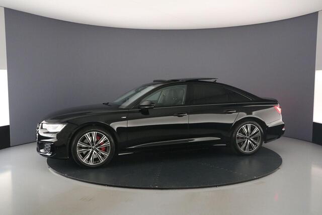 Audi A6 Limousine 55 TFSI e quattro Pro Line S Competition | Pano | B&O | Adapt. Cruise | Trekhaak | Ambient light | 360 Camera | S-Line | Optiek Zwart |