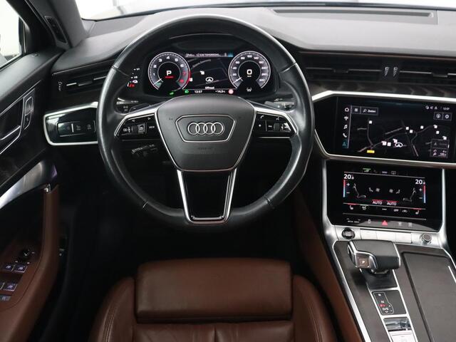 Audi A6 50 TFSIe quattro S edition | Panoramadak | Adaptive cruise | Nappaleder | Stoel & stuurverwarming | Camera | Trekhaak | Keyless | Adaptief onderstel | Carplay | Navigatie | Matrix LED | Getint glas | PHEV | Plug In
