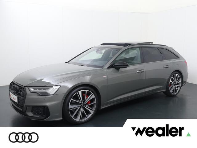 Audi A6 Avant 55 TFSI e quattro S edition Competition | 367 PK | SoH 91% | Wegklapbare trekhaak | Panoramadak | B&O premium sound | Head-up display | Surround view cameras |