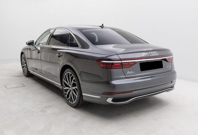 Audi A8 50 TDI Quattro Lang 286 PK ACC Glazen Schuifdak BEO Sound Head-Up Stoelkoeling en massage 21 Inch