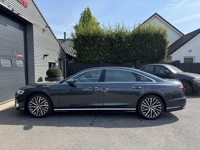 Audi A8 60 TFSI e quattro Lang S-Line | 360* Camera | Bang&Olufsen | Carbon | Stoelventilatie/Verwarming |
