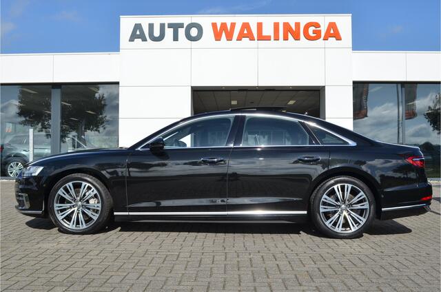 Audi A8 55 TFSI quattro Pro Line Plus ¤165k NP | Panorama schuifdak | Schermen achter | Softclose | Pano | B&O | Alcantara hemel | 4x Stoelventilatie + verwarming + massage | 360 camera