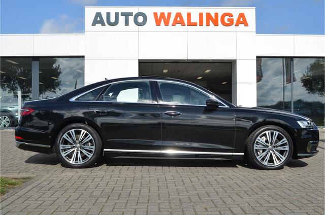 Audi A8 55 TFSI quattro Pro Line Plus ¤165k NP | Panorama schuifdak | Schermen achter | Softclose | Pano | B&O | Alcantara hemel | 4x Stoelventilatie + verwarming + massage | 360 camera