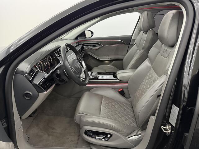 Audi A8 60 TFSI e quattro Lang Pro Line Plus Plug-in Pano, Leder, 360 Camera, Head-up display, Navi, Elektrische achterklep, Memory stoelen, Elektrische verstelbaar stoelen