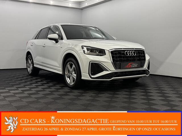 Audi Q2 35 TFSI S-line Airco, Parkeersensoren, Navi, Cruise control adaptief, Stoelverwarming, A start stop