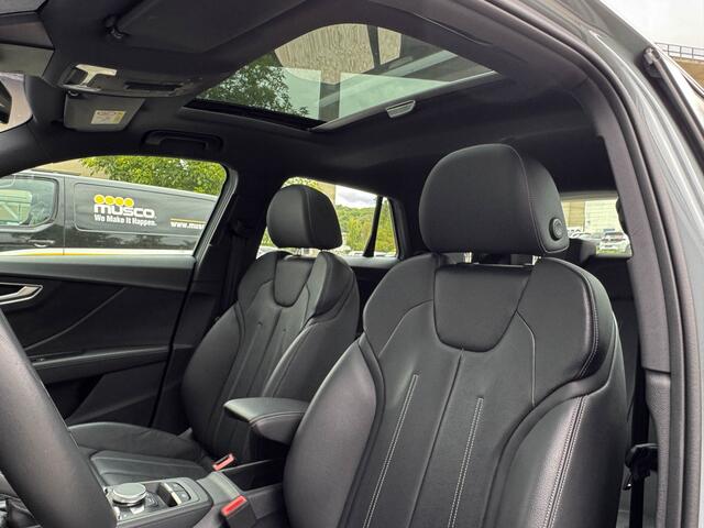 Audi Q2 35TFSI 150pk S-Line Pfeilgrau Pano B&O Virtual Matrix Camera 19-Inch