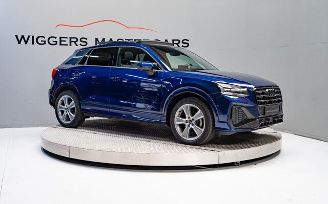 Audi Q2 35 TFSI 150 PK S-Line Automaat, Ad.cruise, Panodak, 1/2 leder, Keyless, Trekh, Dealeronderhouden