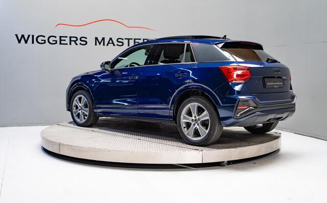 Audi Q2 35 TFSI 150 PK S-Line Automaat, Ad.cruise, Panodak, 1/2 leder, Keyless, Trekh, Dealeronderhouden