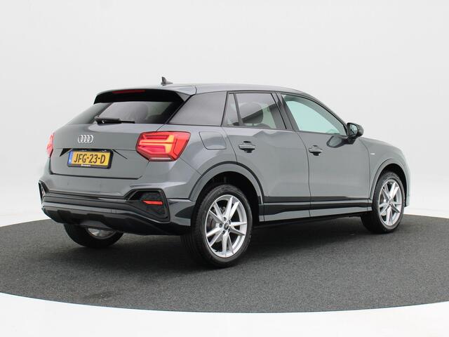 Audi Q2 35 TFSi 150 Pk Automaat S-Line | Trekhaak | Adaptive Cruise | Volledig Leder | Full LED | Camera | Navigatiesysteem | Stoel Verwarming | Elektrische Achterklep | Parkeersensoren | 18 Inch | 5.207 Km!