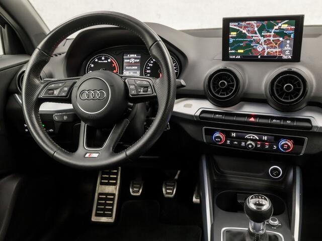 Audi Q2 1.4 TFSI CoD S-Line Sport 150Pk (2X S-LINE, GROOT NAVI, CLIMATE, LEDER, LED KOPLAMPEN, SPORTSTOELEN, CRUISE, ZWART HEMEL, NIEUWE APK, NIEUWSTAAT)