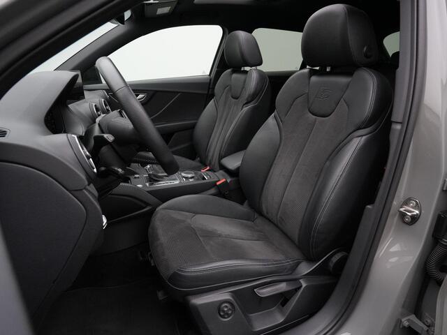 Audi Q2 35 TFSI 150 pk S-tronic S-Line | Panoramadak | Leder/alcantara | Achteruitrijcamera | Navigatie | Stoelverwarming | Adaptive Cruise