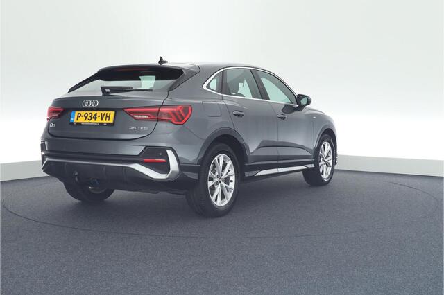 Audi Q3 Sportback 35 TFSI 150pk S-Tronic 2x S-Line Trekhaak Camera Led Virtual Cockpit Navigatie