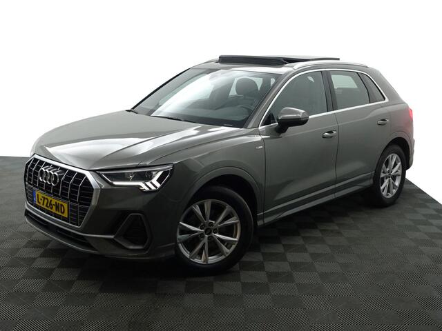 Audi Q3 35 TFSI S edition Aut- Panoramadak, Carplay, Stoelverwarming, Virtual Cockpit, Sport Leder Interieur