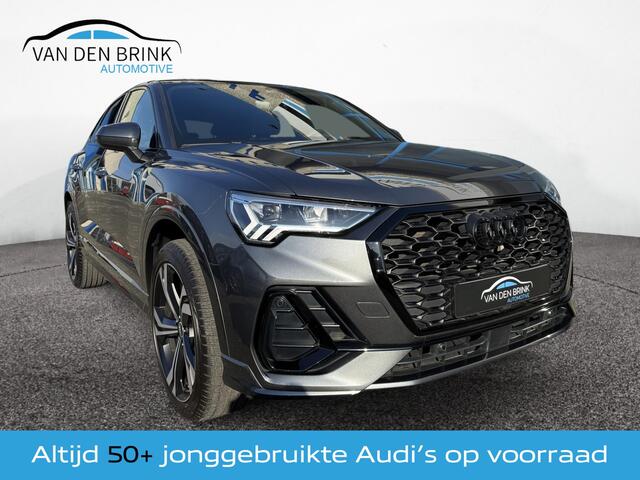 Audi Q3 Sportback 45 TFSIe 245 pk S-line Black Pano