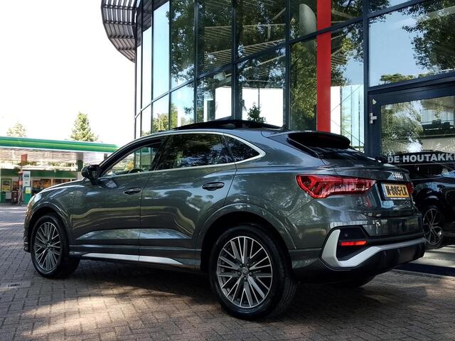 Audi Q3 Sportback 35 TFSI Pro Line S-LINE AUTOMAAT | Panodak | Wegkl. Trekhaak | Navi | ECC | PDC + Camera | Adapt. Cruise