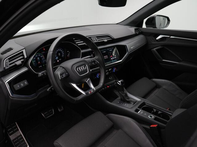 Audi Q3 Sportback 45 TFSI e 245 pk S-tronic S Edition / S-Line | Panoramadak | Elektr. verstelbare voorstoelen | Achteruitrijcamera | Navigatie | Stoelverwarming