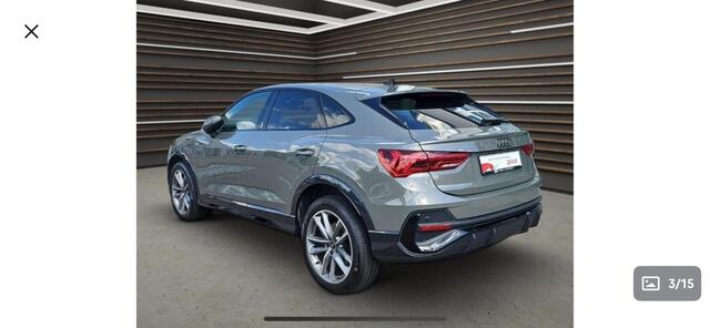 Audi Q3 Sportback 45 TFSI e S Edition 2X S Line cruise control adaptief Led Koplampen Camera 19 Inch