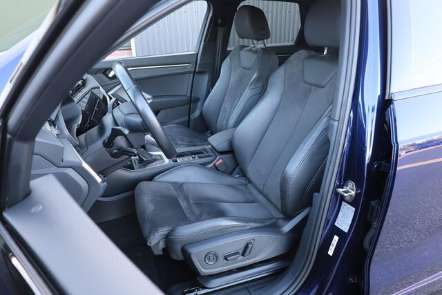 Audi Q3 35 TFSI "S line" Edition, Automaat, werkelijk een BEAUTY, .. RIJKELIJK uitgevoerd .. pracht kleur .. springt er echt uit