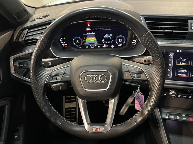Audi Q3 45 TFSI e S edition 20"/Panoramadak/Dodehoek/Stoelverwarming/PDC v+a/MATRIX LED/Virtual cockpit/Navigatie/Apple Carplay & Android Auto