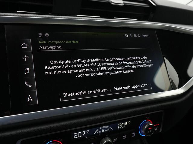 Audi Q3 45 TFSI e 245 pk S-tronic S edition | Trekhaak | Demperregeling | Rondomzicht camera | Navigatie | Adaptieve cruise control