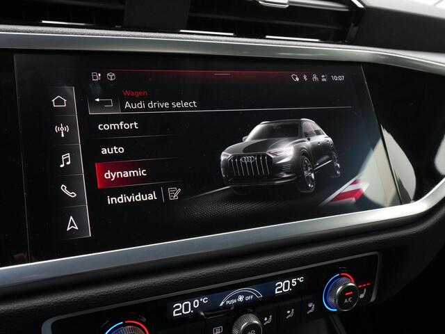 Audi Q3 45 TFSI e 245 pk S-tronic S edition | Trekhaak | Demperregeling | Rondomzicht camera | Navigatie | Adaptieve cruise control